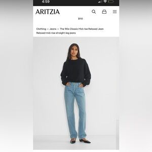 Denim Forum
The '90s Classic Mid-rise Relaxed Jean